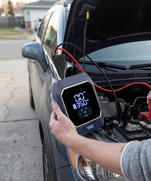 2000A Jump Starter with Tire Inflator