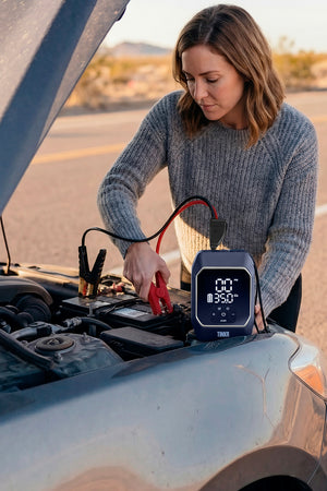 2000A Jump Starter with Tire Inflator