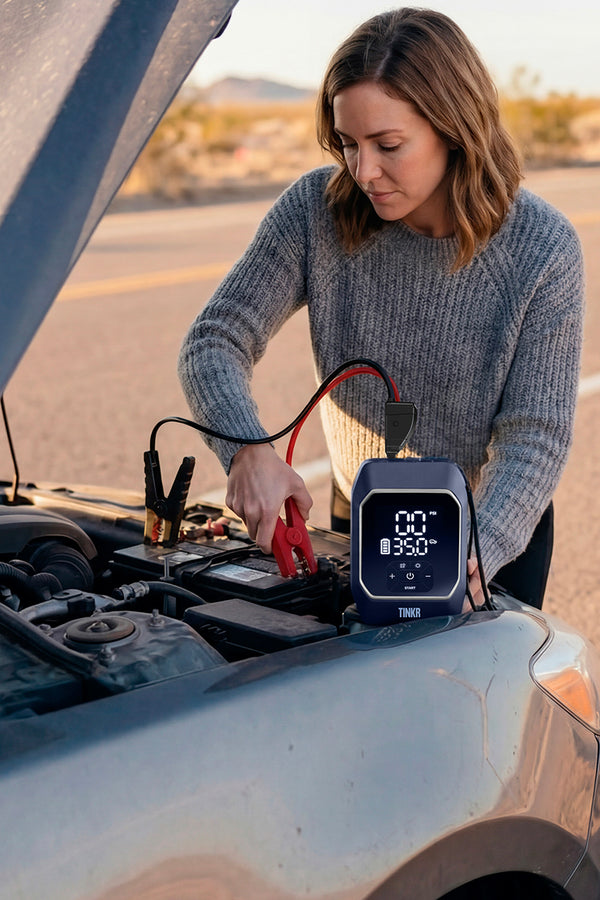 2000A Jump Starter with Tire Inflator